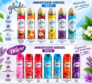 Ambientador Aerosol 400 ml