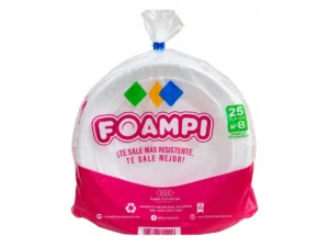 Plato FOMPI #8 — 25 unidades